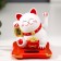 Plastic Plastic "Cat Bayun on the rug" hieroglyph "Happiness in the house" 7.5x6.5x6.8 cm
