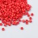 Beads "Zlatka" 08/0, 3 mm, 10 g 0045m red