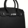 Female bag on a valve, black color