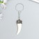Breek Metal "Fang" White 4.3x1.5 cm