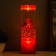 Lava-lamp "Bear" LED 2W from batteries 3haa red 7x7x24 cm
