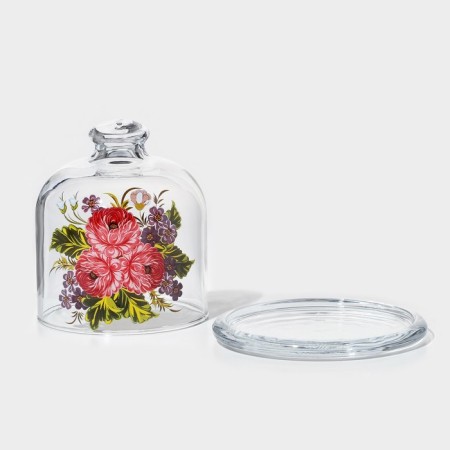 Lemonnitsa "Melody of Flowers", D = 10 cm, Mix drawing-3