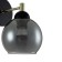 Бра Indigo, 11029/1W Black. 1х60Вт, E27, 220х150х230 мм, цвет дымчатый