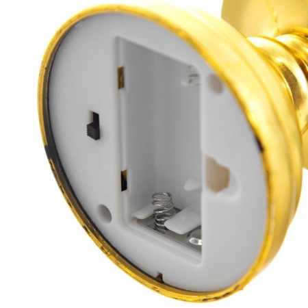 Night "Candle" LED from batteries 2haaa gold 8x8x12 cm Risalux-5