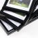 Set of frames "Rainbow" 10x15 cm, 4 pcs. black color