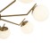 Charya Freya Fr5173PL-08BS MoonRock, 840x840x430 mm, E27, 8x60W, brass color