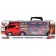 Auto -Vorot Case Givito "Service Service", with cars, with a tunnel, red color, 51.5 cm