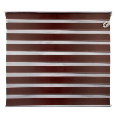 Curtain-rod "Day and Night", size 140x160 cm, color chocolate