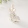 Polystone souvenir "Two pigeons on a ball with flowers" 6.4 cm