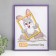 Photo frame Plastic "Watercolor" 30x40 cm, lilac