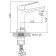 ACCOONA A90125AT shell mixer, single -leaf, pour length 122 mm, graphite