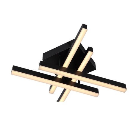 Ceiling Ceiling ST LUCE. SL933.402.04. Samento. 1x22 W, LED, 3000K/4000k/6000k, 50x50x15 cm, black color-11
