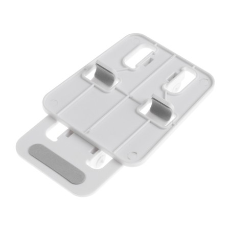 Luazon phone stand, folding, adjustable, rubber inserts, white-6