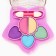 Shadows for the eyelids "Be bright", 5 colors of 2 grams