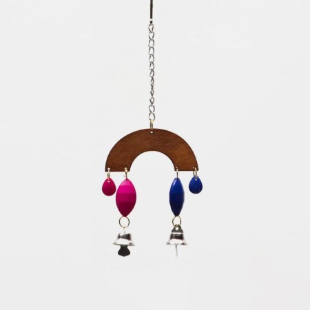 Bird Toy "Snow", mix-5