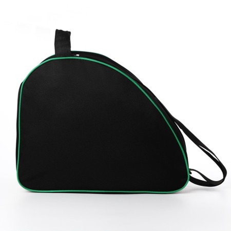 Bag for roller skates, 40x32x20 cm, black with green-3