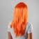 Carnival wig "beauty", color orange