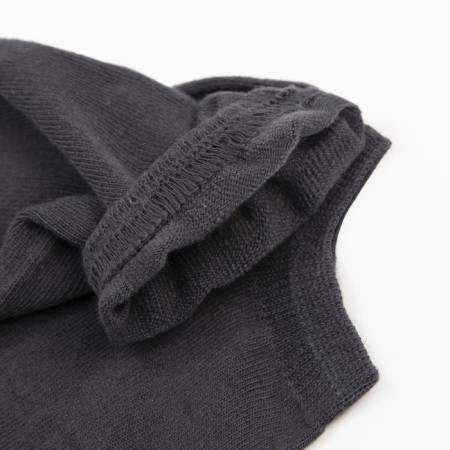 Socks men's shortened minku color graphite, size 40-41 (27 cm)-1