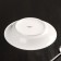 Porcelain plate deep with a thickened edge Magistro la Perle, 580 ml, d = 22 cm, white color
