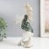 Souvenir Polystone "Imperial Horse, white with mirrors on the lice" 14.5x7x24.5 cm