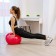 Fitball ONLYTOP, D = 45 cm, 500 g, massage, MIX colors