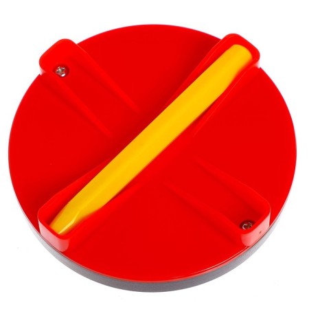 The training tablet "Magnetic drawing", 120 holes, with a fastener on the back, in the package-3