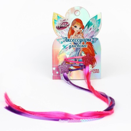 Hair strand on a hairpin, 2 pieces-8
