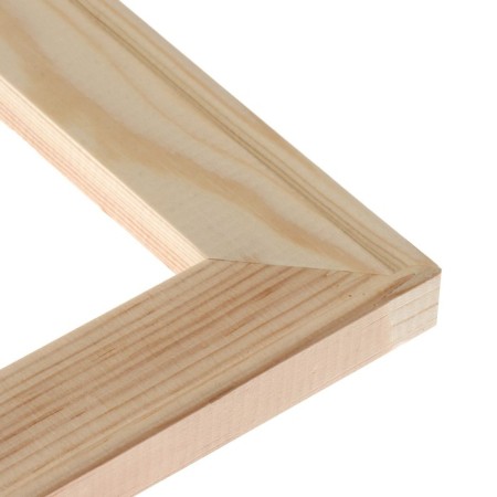 Piece for Calligrata canvas, 1.8 x 100 x 100 cm, frame width 36 mm, pine-2