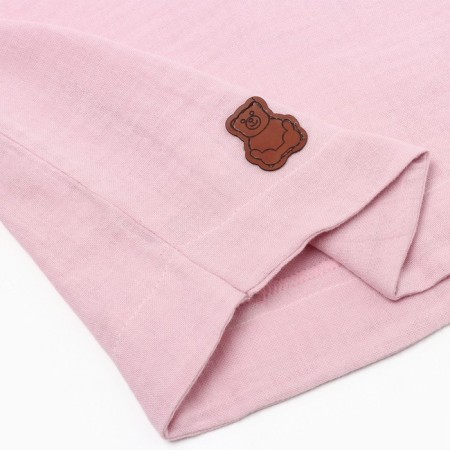 Kit for girls (blouse/pants), pink/hacks, height 80cm-5