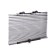 Sunscreen curtain on the frontal/rear window, reflective, sliding, 80 cm
