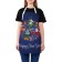 Apron kitchen with a “New Year's ball” photo print, adjustable, size OS