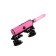Pink-Punk sex machine, Motorlovers, ABS, Pink color, 22 cm