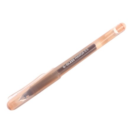 Gel pen Erichkrause "G-Glass Stick Manga" Blue, needle node 0.5 mm, enlarged ink supply, mix-2