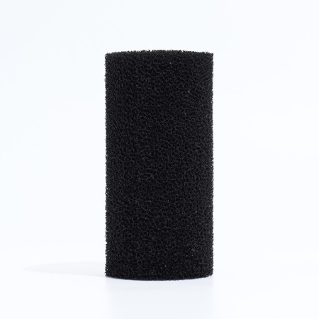 Round sponge No. 4, medium -pistorous 30 ppi, 8 x 8 x 16 cm, black-1