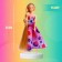 Model-model "Christina" in a magnificent dress, mix