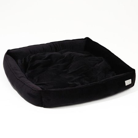 Lynchik for cats and dogs velor Pet Lab, 70 x 65 x 15 cm, black-1