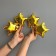 Foil ball 5 "Star", the color of the gold