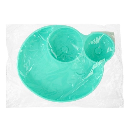 Baby plate on the suction cup "Frog"-5