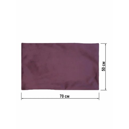 Pillowcase decorative plain, size 50x70 cm-2