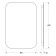 Mirror with Defesto LED lighting 17 W, 40x60 cm, sensory switch, neutral white light