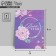 Postcard-Complement "For you", flowers, 8 × 6 cm