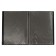 Folder with 10 A4, 500 μm inserts, calligrata, spine pocket, black