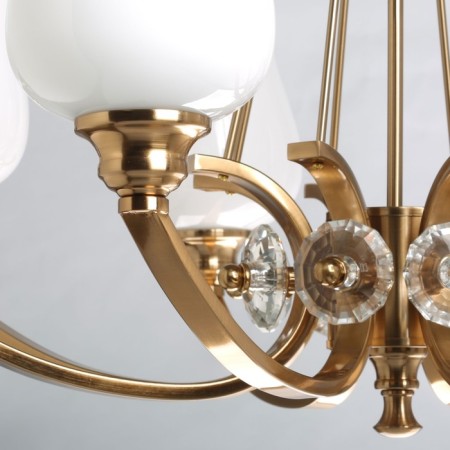 Palermo chandelier, size 80x110x80 cm, 320W 8xe27-10
