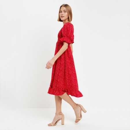 Women's dress minku: enjoy color red, rr 46-1