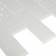 Glass mosaic Bonaparte Rumba White, 300x300x4 mm