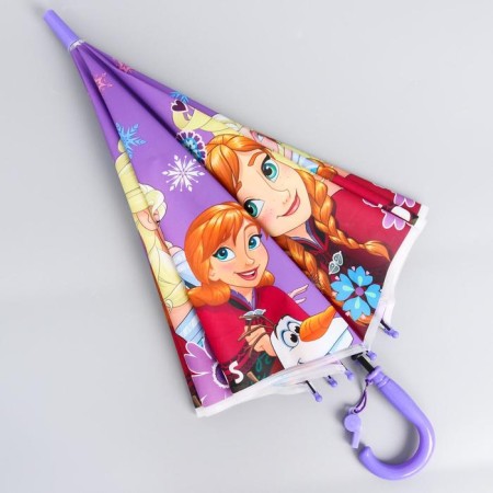 Children's umbrella Ø 87 cm, 8 spokes, cold heart-2