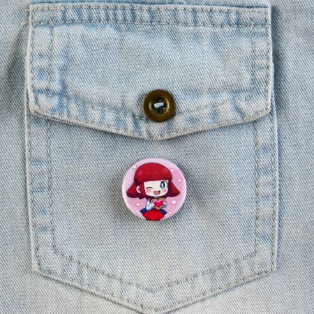 The settings icon "Anime Girl", d = 25mm-4