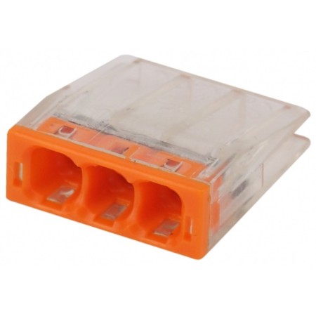 Terminal era compact series 203 3 holes 0.5-2.5 mm2