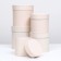 A set of hats 5 in 1 Vanilla, 20 × 20 × 20 - 13.5 × 13.5 × 13.5 cm