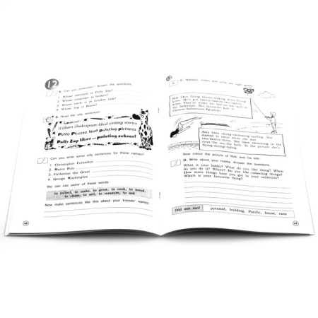 English language. 4th grade. Workbook. Verbitskaya M.V.-2